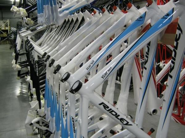 Ridley also produces some aluminum frames