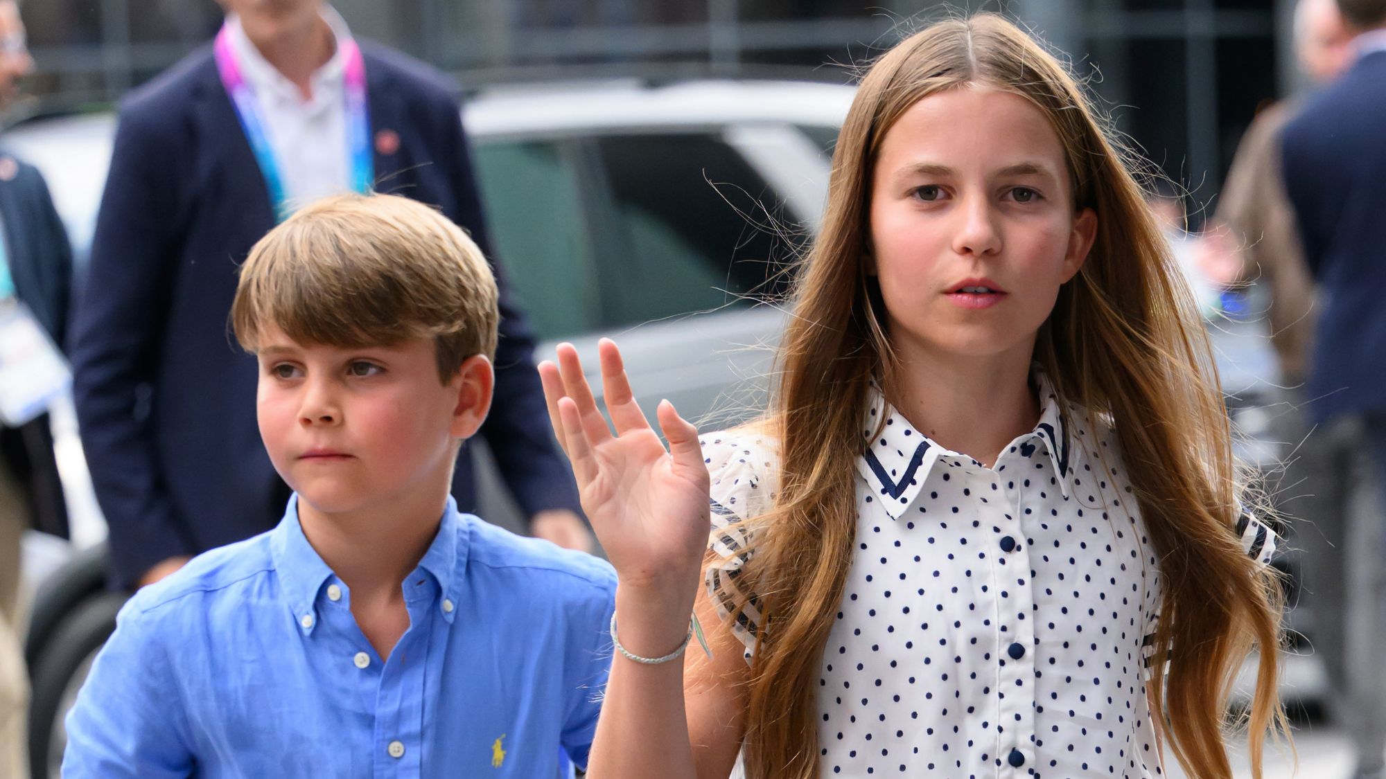 Prince Louis of Wales and Princess Charlotte of Wales visit Team Wales during the 2026 Commonwealth Games 