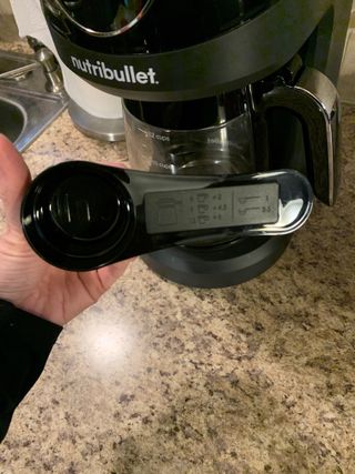 NutriBullet Brew Choice Pod + Carafe measuring spoon