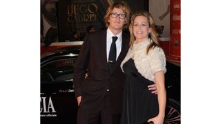 Kris Marshall with his wife Hannah Dodkin at a film premiere in 2011
