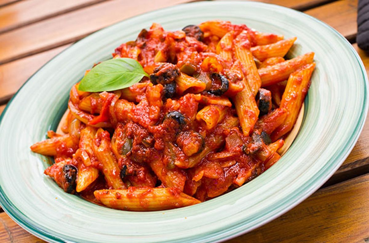 Penne pasta arrabbiata | Italian Recipes | GoodTo