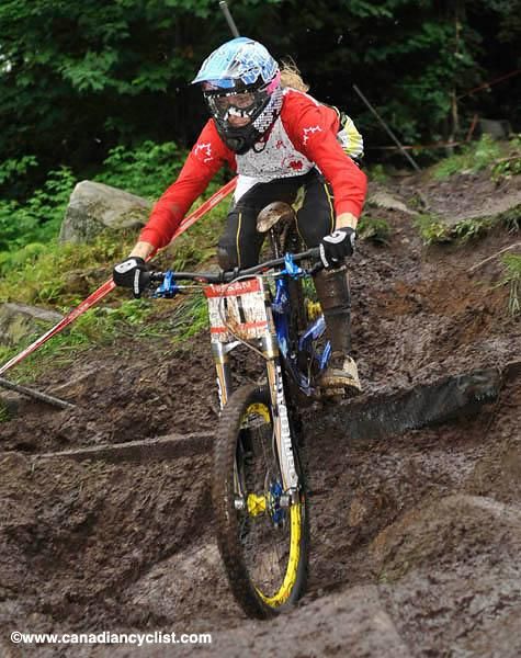 Claire Buchar (Chain Reaction Cycles/Intense) was the second quickest of the local riders.