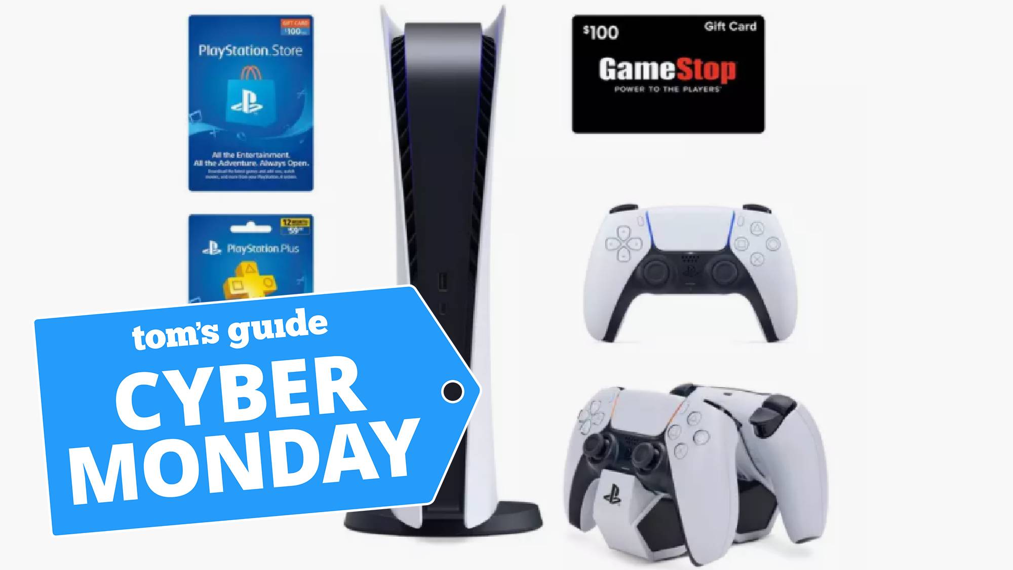 PS5 bundle at GameStop with a Cyber Monday deal tag