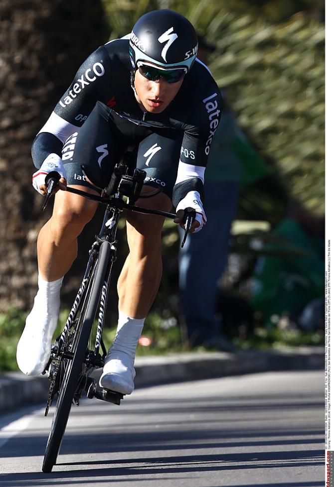 Michal Kwiatkowski (Omega Pharma-Quickstep) in the final time trial of Tirreno-Adriatico