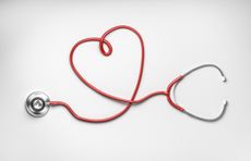 heart and stethoscope