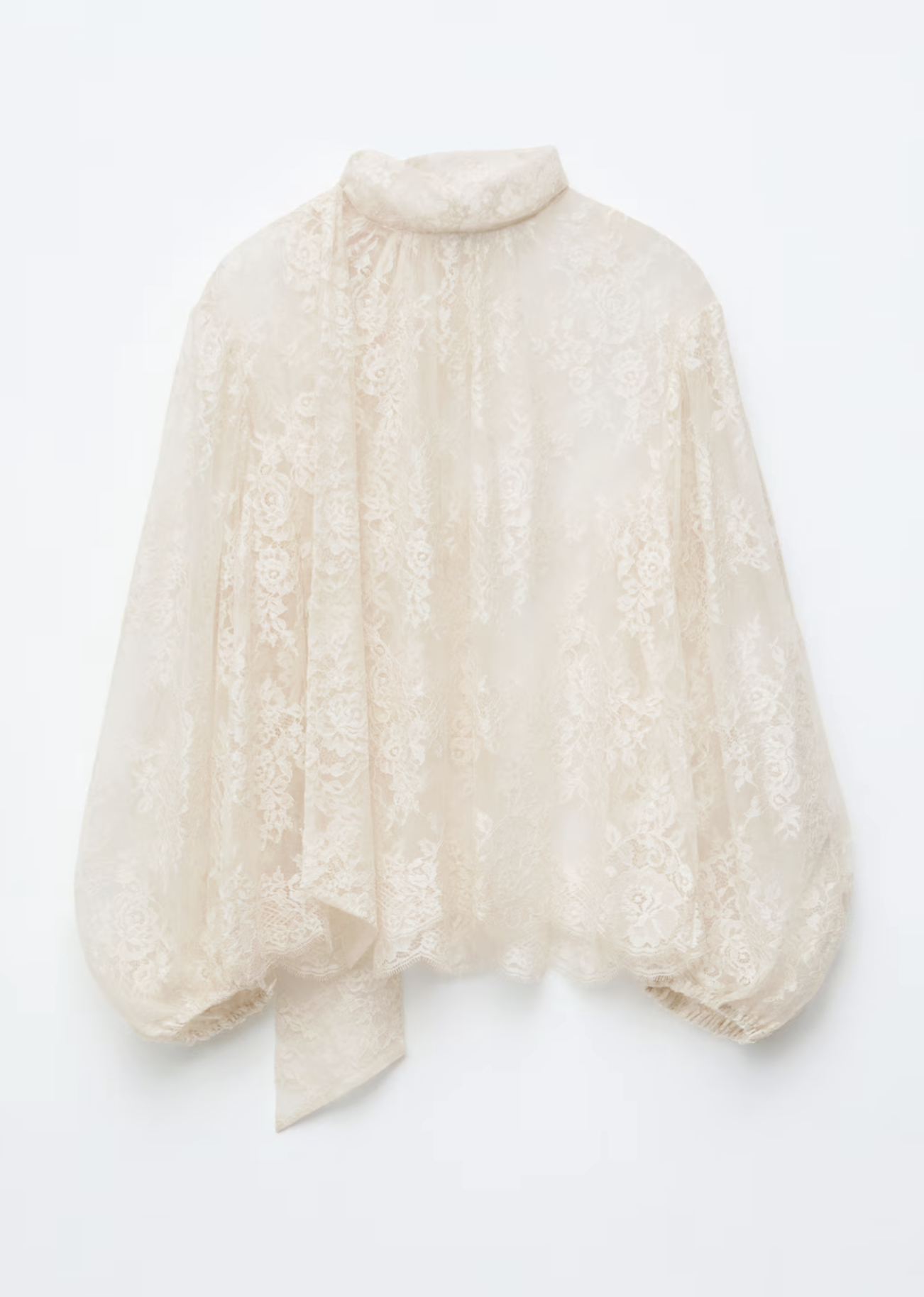 &amp;amp; Other Stories, Lace Bow-Ribbon Blouse