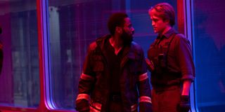 John David Washington and Robert Pattinson in Tenet