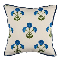 Schumacher Saranda Flower Pillow | $438 on 1stDibs