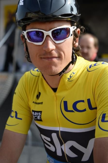 Paris-Nice race leader Geraint Thomas (Sky)