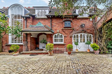 Ray Mead Road in Maidenhead, Berkshire: this four-bedroom Victorian home offers the downsizer charm, idyllic walled gardens and river views (Savills, £1.2 million).