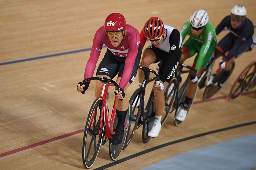 Lasse Norman Hansen (Denmark) rode aggressively to win bronze