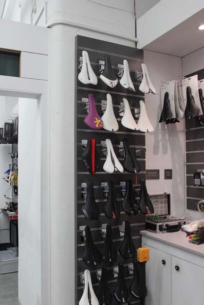 Riders can test out different saddles