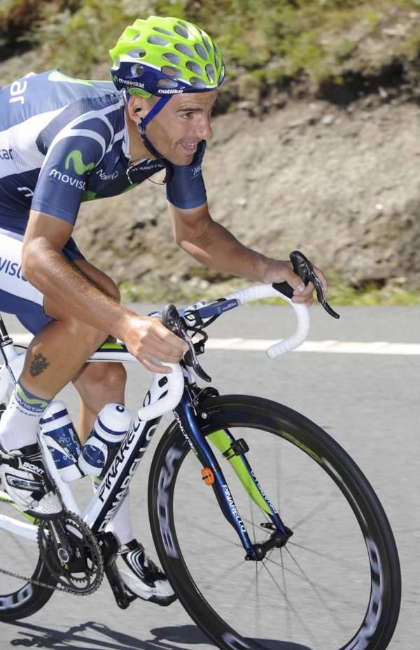 Juan Jose Cobo (Movistar) is struggling for form.