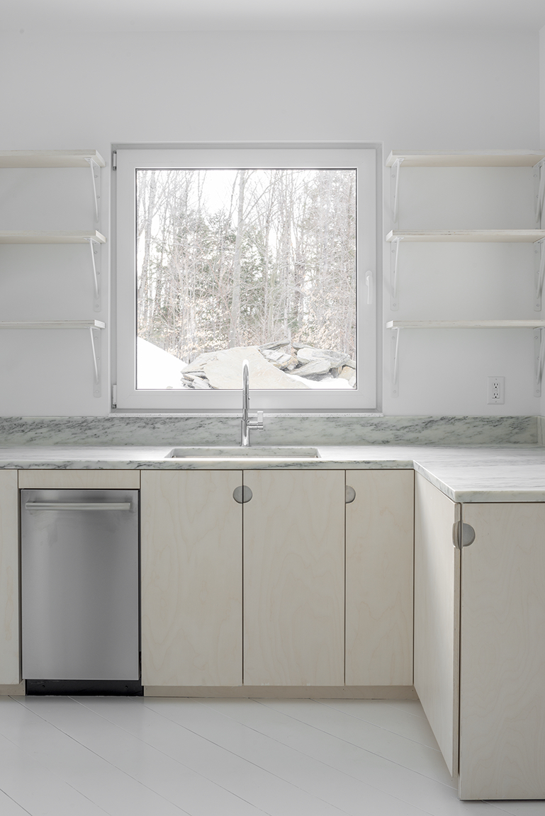 kitchen with soft colours