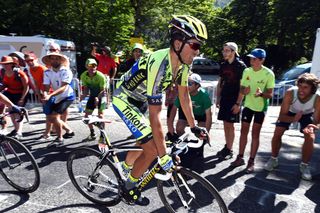 Alberto Contador on stage ten of the 2015 Tour de France