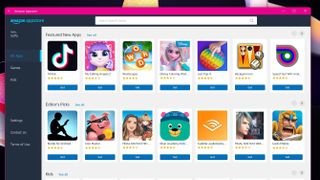 Amazon Appstore via Windows Subsystem for Android