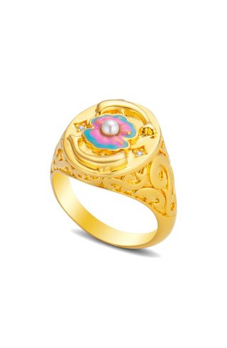 Lady Neptune Signet Ring