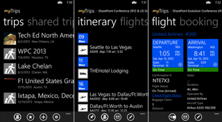 My Trips for Windows Phone 8