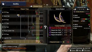 Monster Hunter Rise Forge Weapons