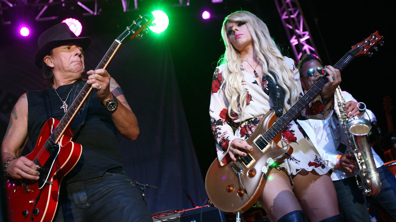 Richie Sambora and Orianthi