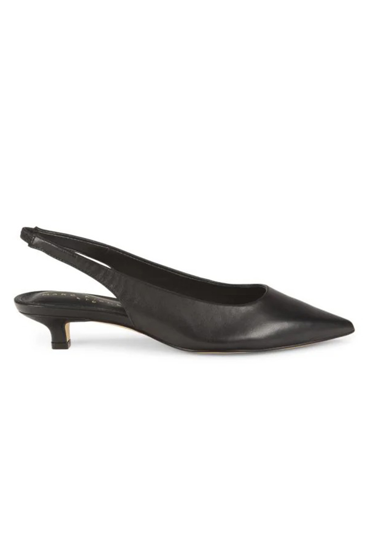 Marc Posey Leather Slingback Pumps 