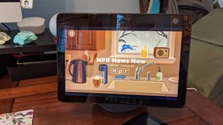 Amazon Echo Show 10 NPR app