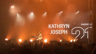 Concert photo of Kathryn Joseph taken on an iPhone 12 Pro