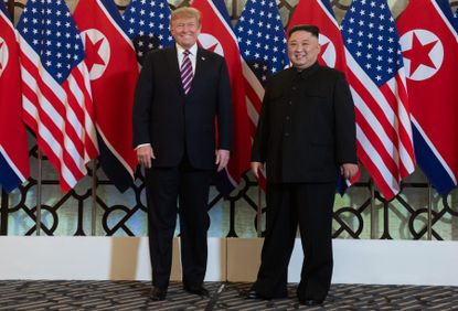 Trump and Kim Jong Un in Hanoi
