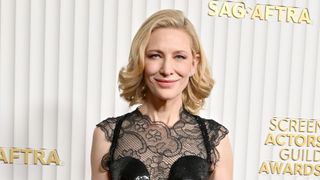 Cate Blanchett wearing the Hollywood bob