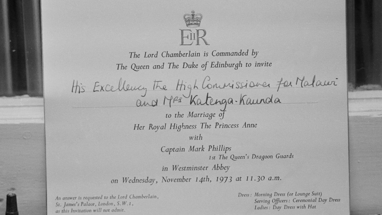 Comparing Royal Family Wedding Invitations Through the Years | Marie Claire