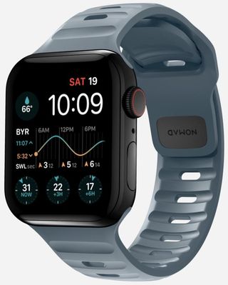 Nomad Sport Band For Apple Watch Marine Blue Render Cropped