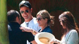 Jennifer Aniston and Justin Theroux in Mexico