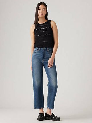 Ribcage Straight Ankle Jeans