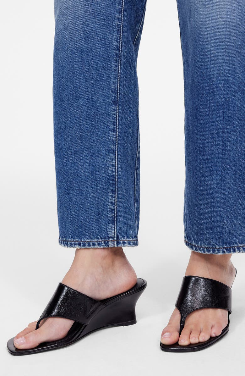 The Deanna Thong Wedge Sandal