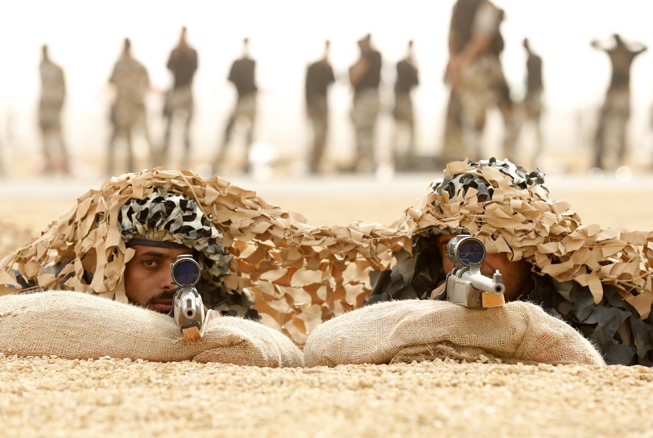 Members of Saudi special forces