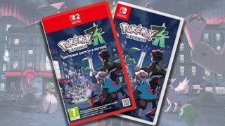 The two boxes for Pokemon Legends Z-A