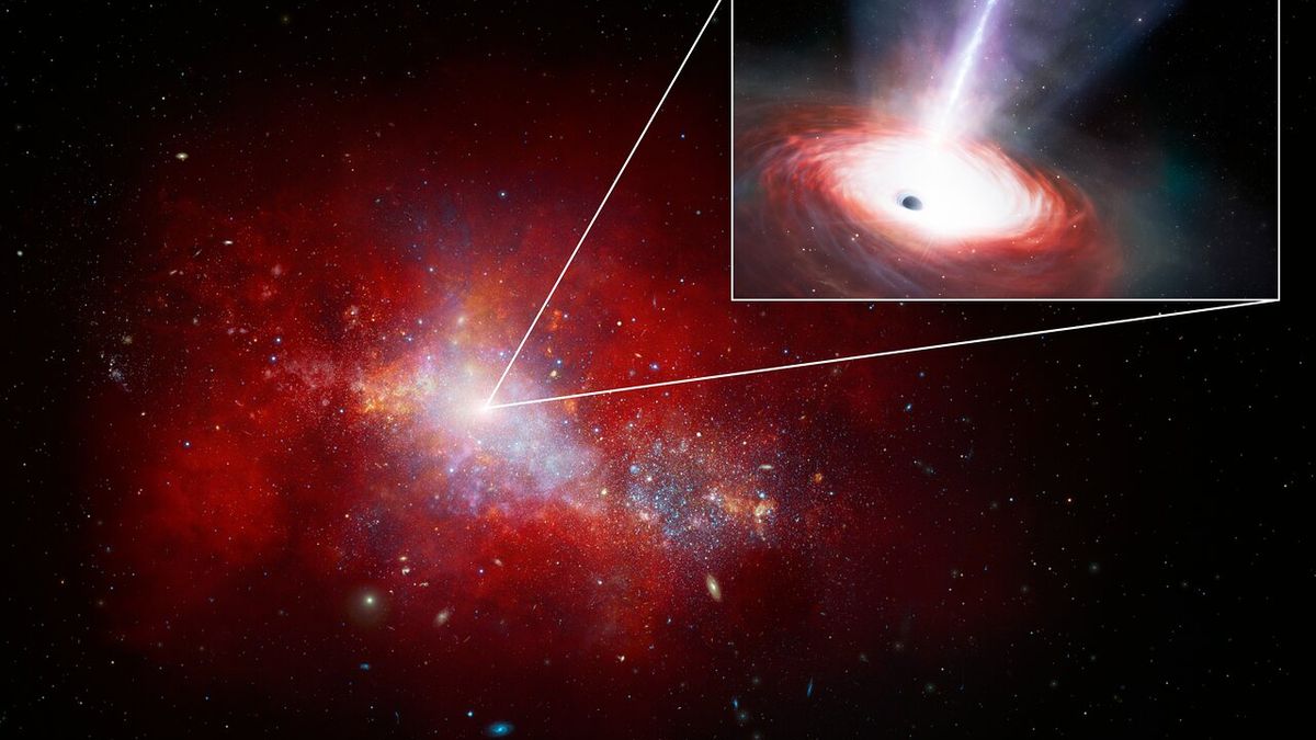 ‘Quickest-feeding’ black gap of the early universe discovered! However does it spoil the regulations of physics?