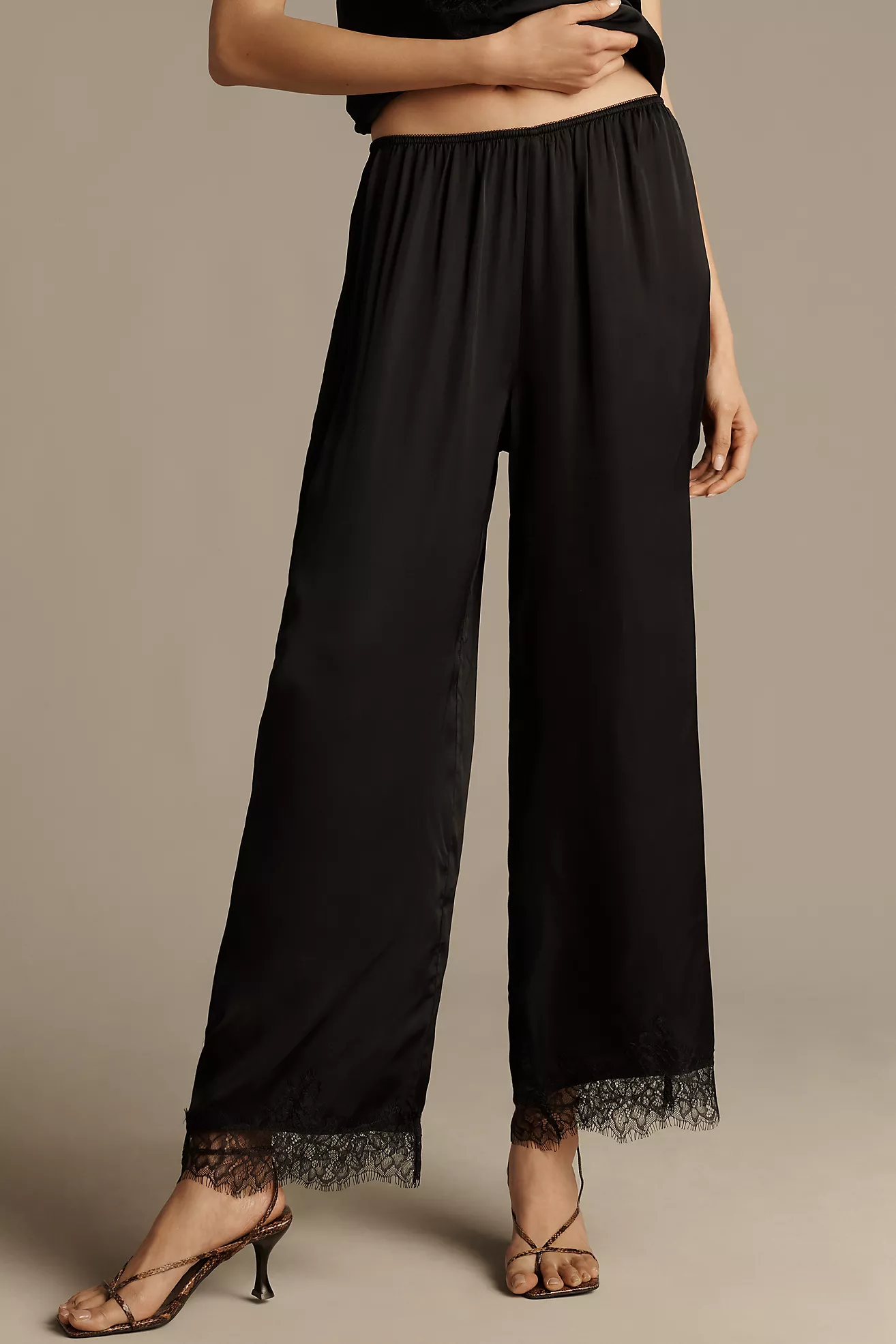 Lyrebird Heirloom Lace Wide-Leg Pants