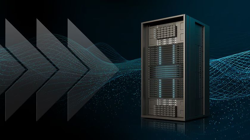 A render of the AMD Helios server rack from 2025