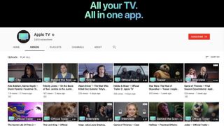 Apple quietly launches an Apple TV YouTube channel