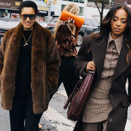 guests at New York Fashion Week