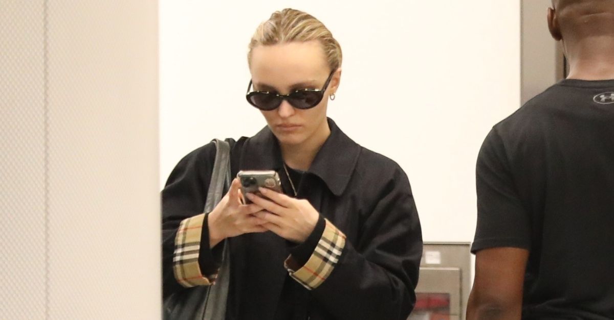 Lily-Rose Depp Just Used Sleek Leather Loafers to Dress Up Her Airport Outfit