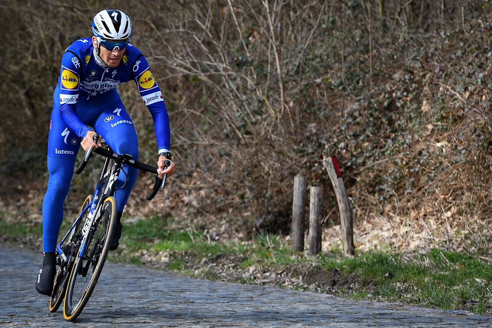 Zdenek Stybar of Deceuninck-QuickStep pre-rides Omloop Het Nieuwsblad