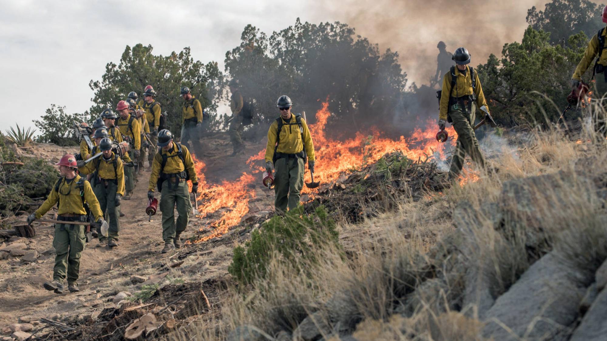 The Granite Mountain Hotshots in &quot;Only the Brave&quot;