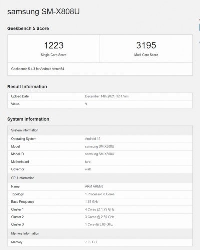 Samsung Galaxy Tab S8 Plus