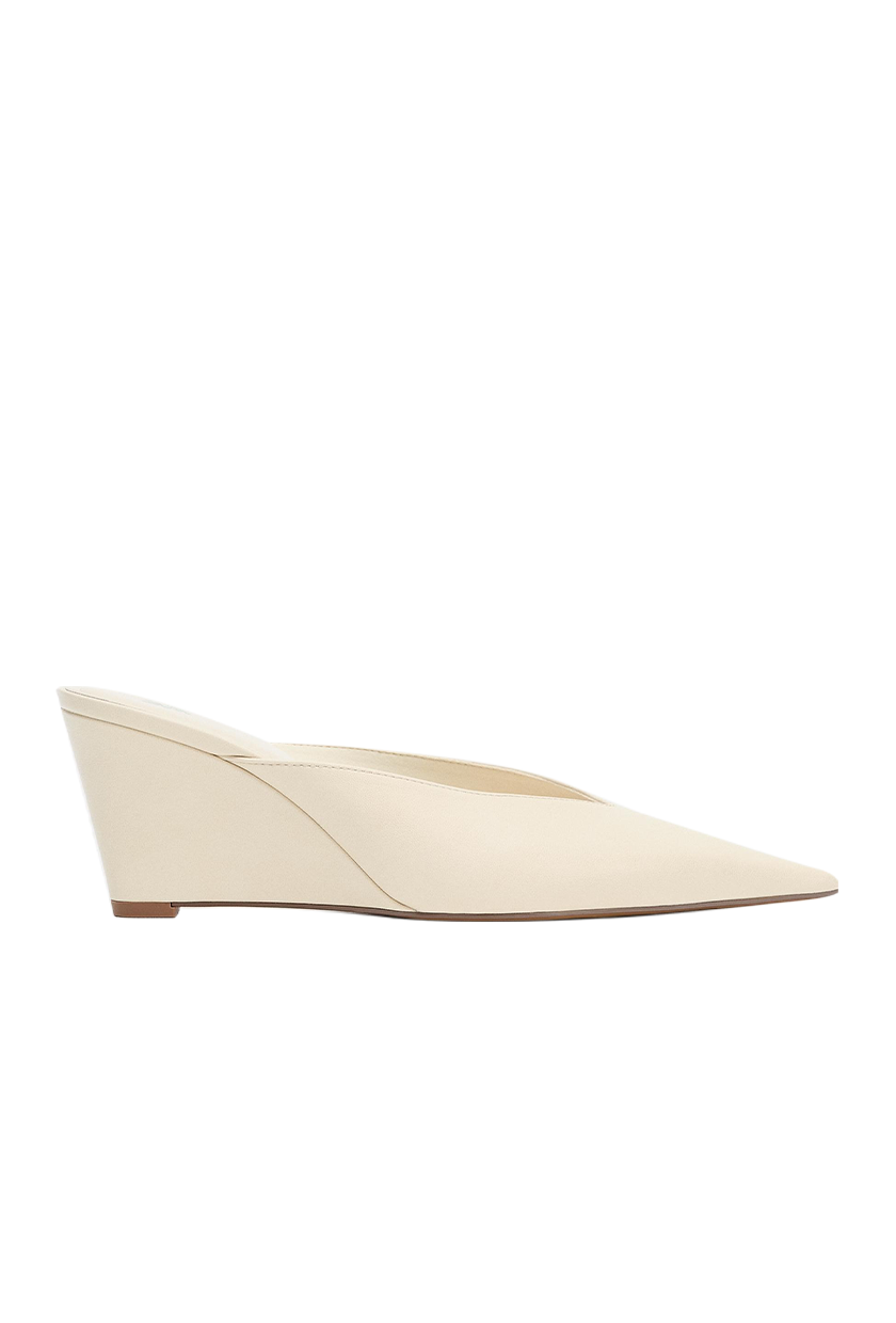 ZARA, Slingback Wedge Shoes