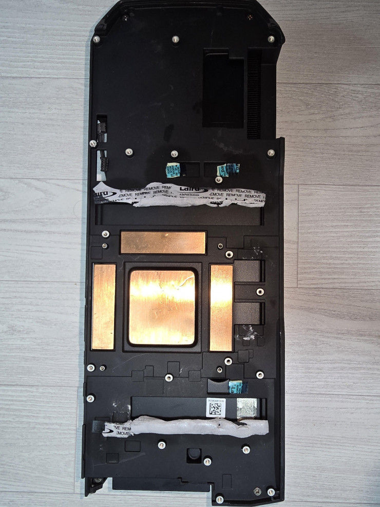 Mystery Radeon RDNA3 GPU cooler prototype