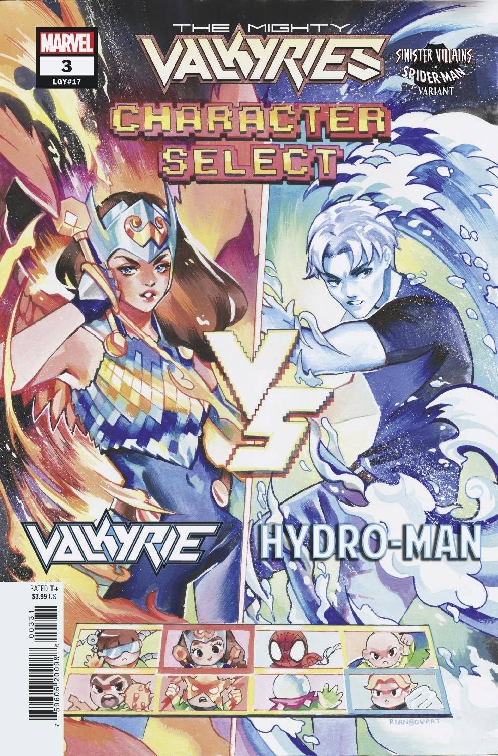 Wednesday, June 16 Spider-Man Villains variant cover