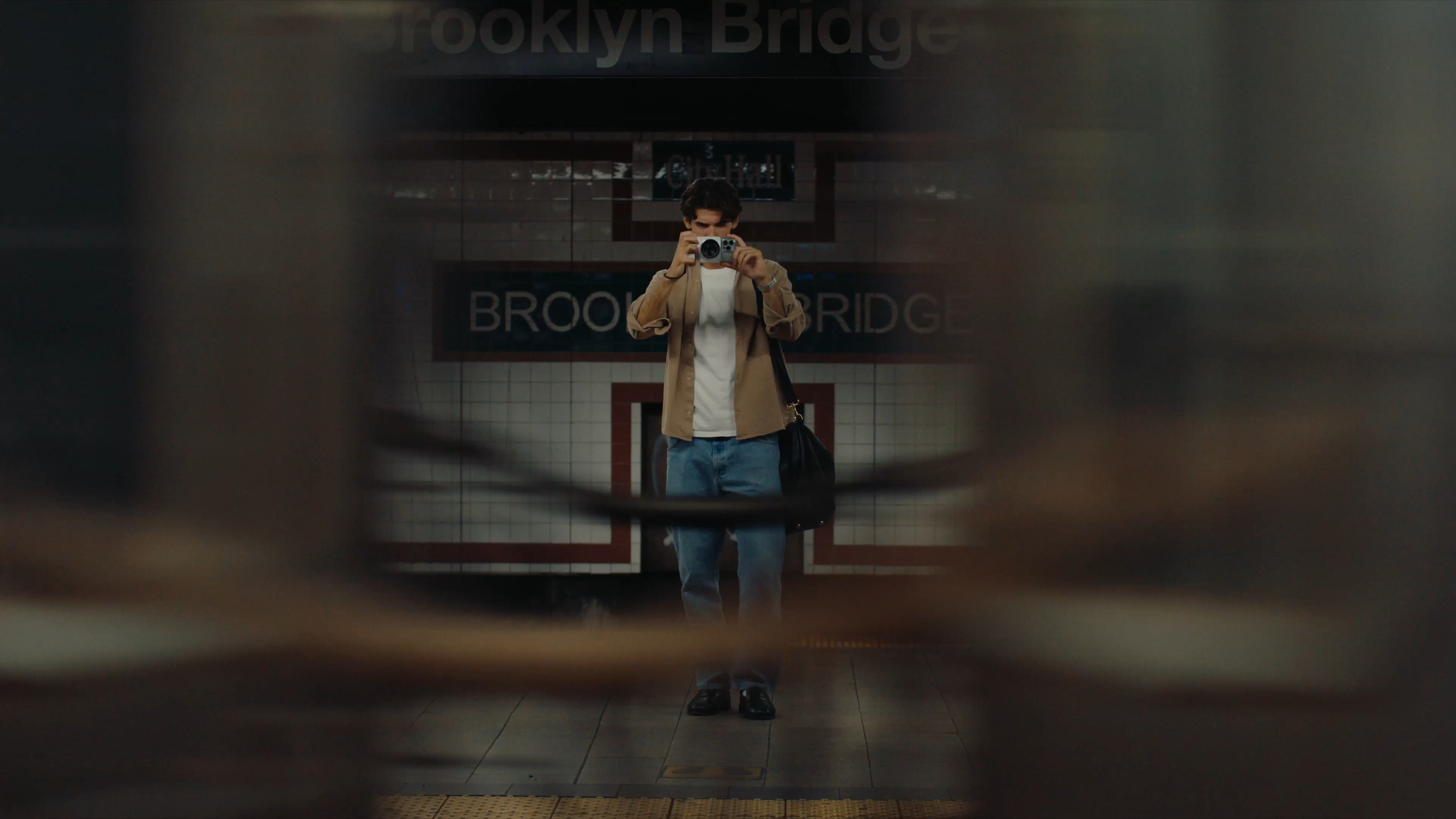 The Caira camera on an iPhone in use