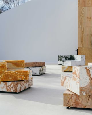 Matter and Shape first edition: marble furniture sculptures